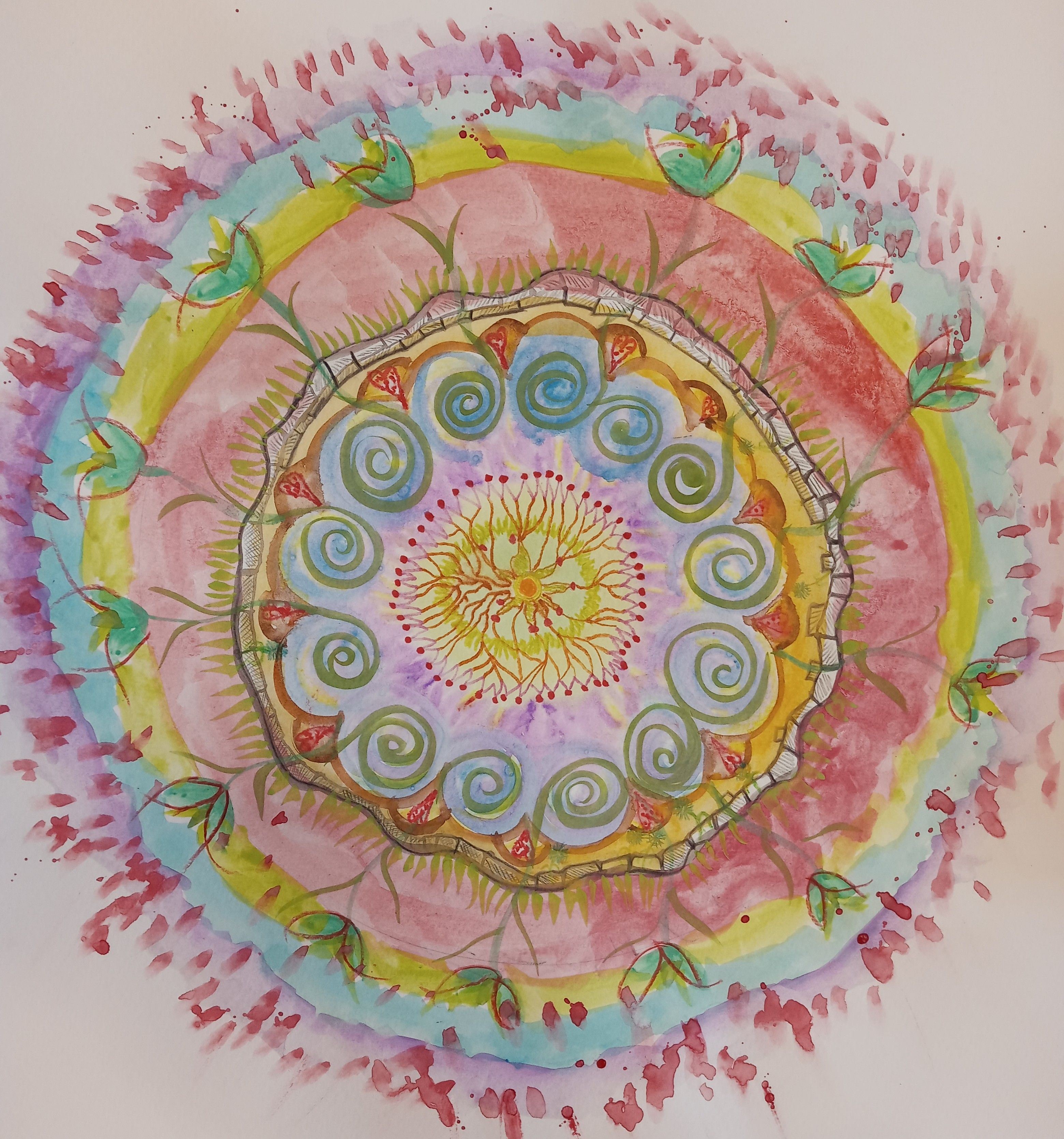 Mandala malen - für Jugendliche ab 12 Jahren